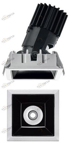 iGuzzini Регулируемый встраиваемый светильник из литого под давлением алюминия Laser blade l sun-id-1464682