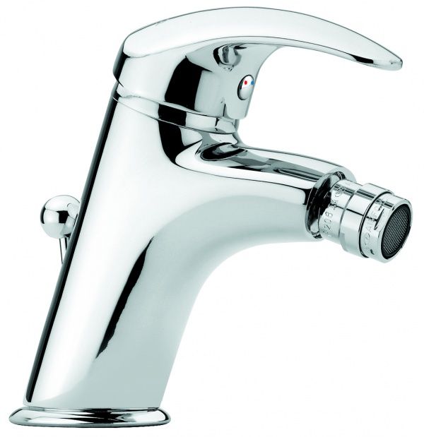 7004RCR Смеситель Luxor с донным клапаном для биде, цвет хром EMMEVI