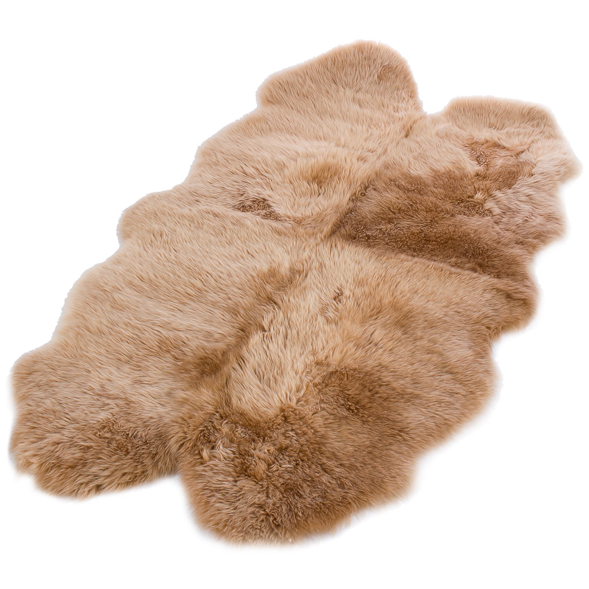 11933623 Шкура овечья четверная 1.85x1.05 м цвет шампань Santreyd  - Вид №1