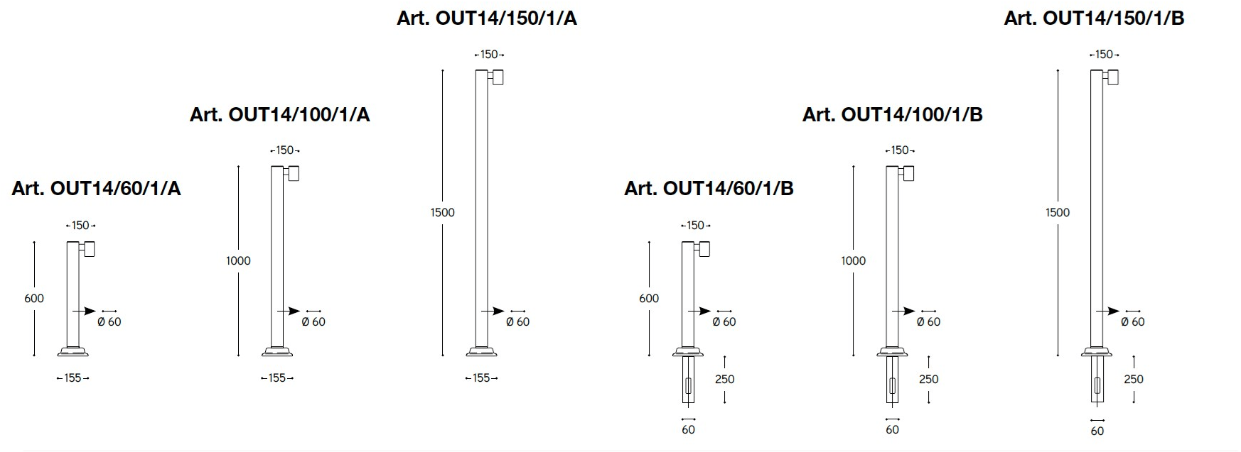 Aldo Bernardi Светодиодный садовый светильник из латуни Abarth sun-id-1446704 - Вид №3
