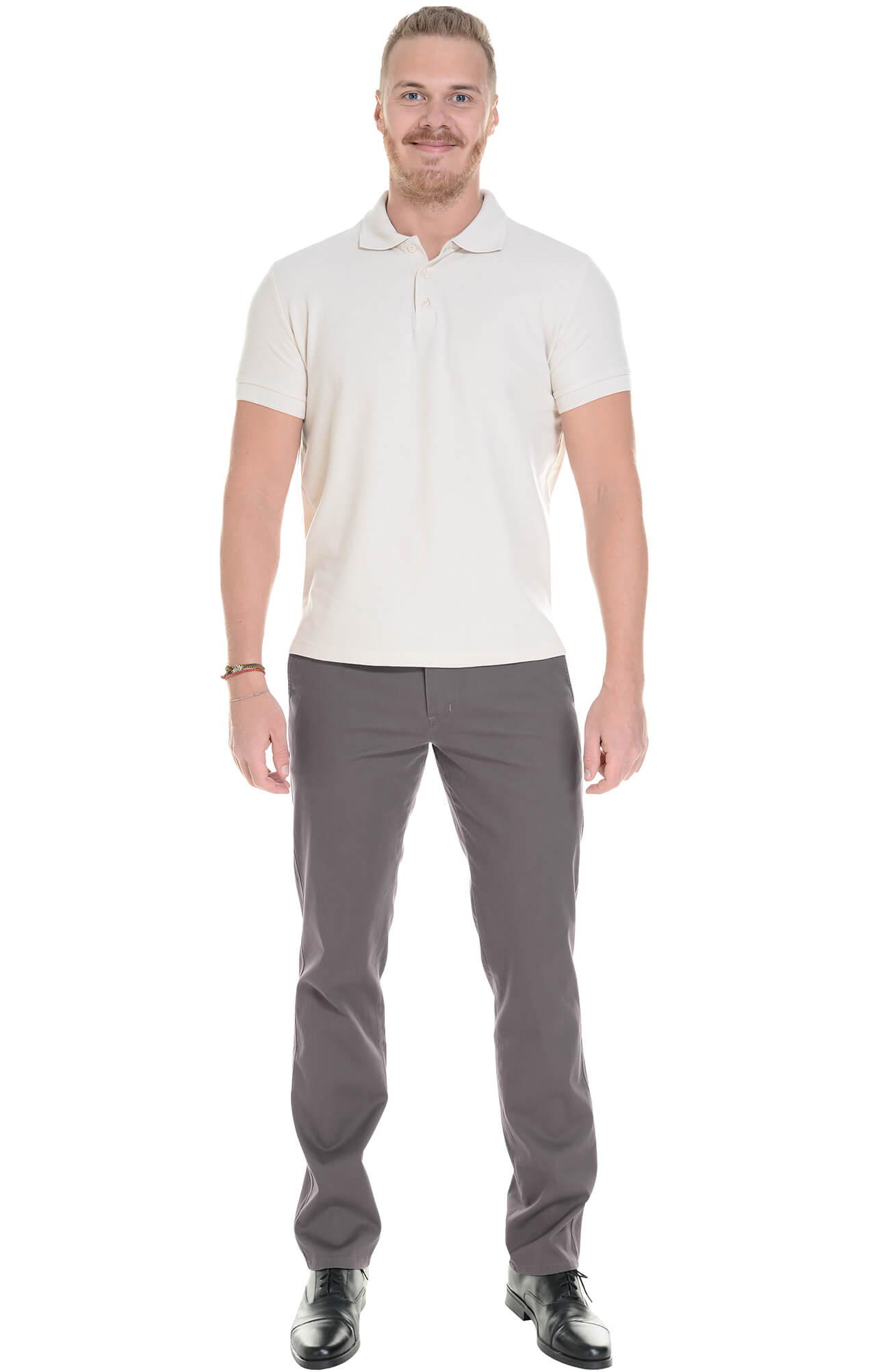 68281 Брюки  мужские dark grey (темно-серые) El-Risto  Одежда для официантов  размер 54/182-188  - Вид №2