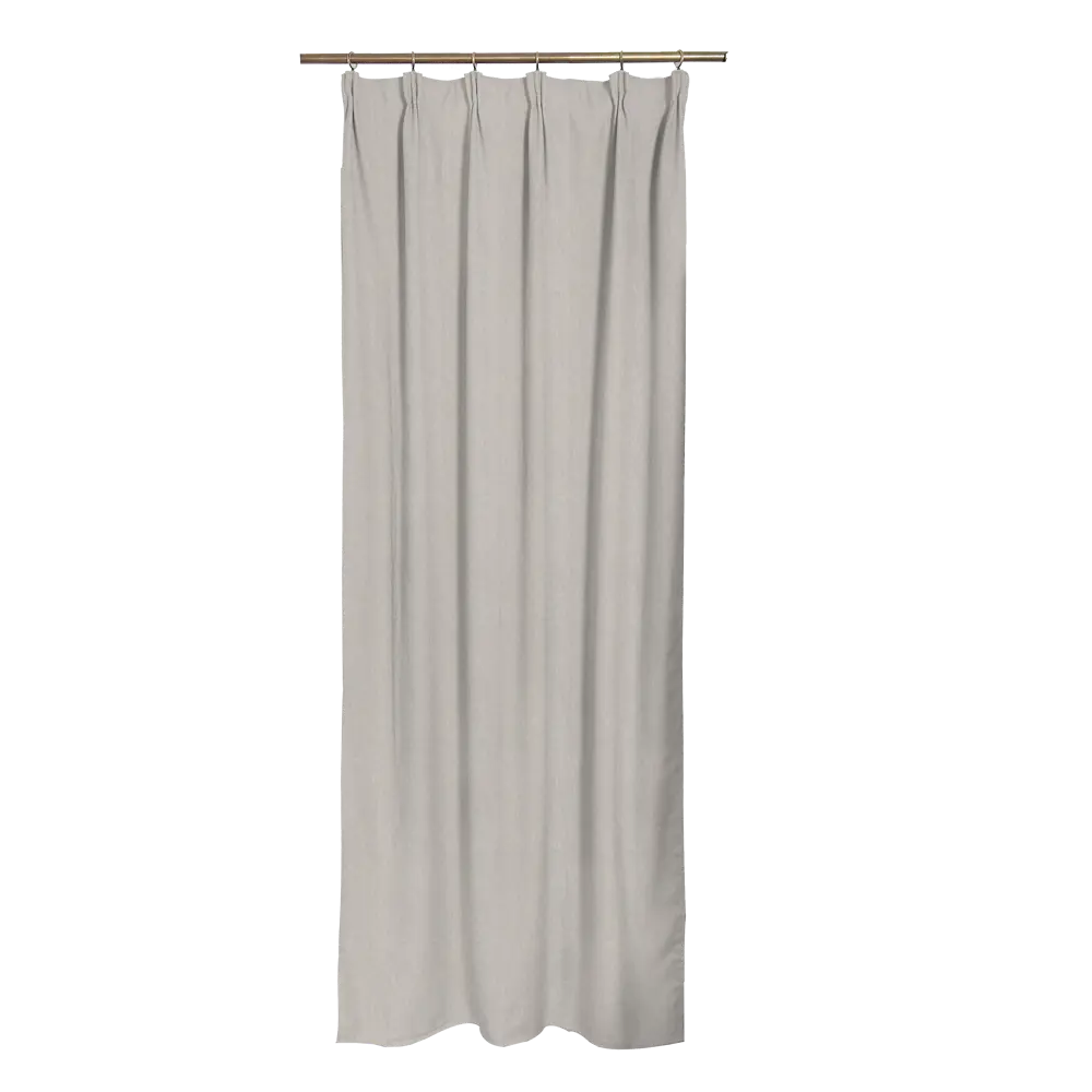 Штора на ленте Arouka 160x280 см цвет серый 83407037 STLM-2115658 INSPIRE 