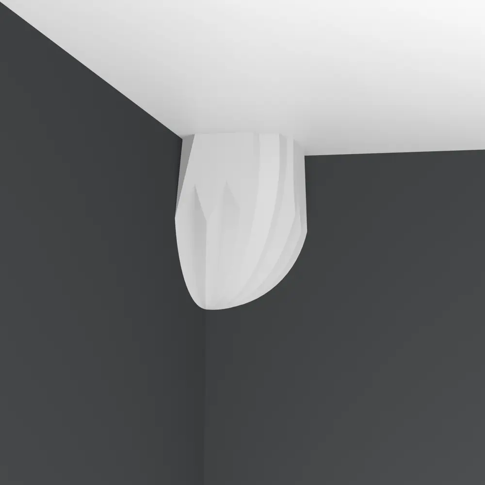 FORMAT Уголки декоративные для потолочного плинтуса 5005, 4 шт 81959651 STLM-0015387