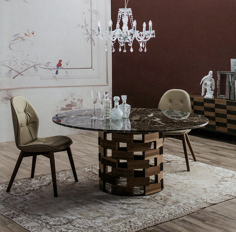 Стол COLOSSEO TONIN 8076FSM T Contemporary