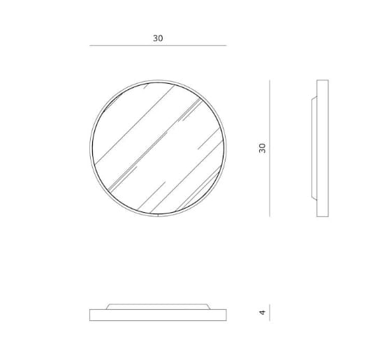 Настенное зеркало в рамке Carpanese Home Identity ARCH-00130779 - Вид №5