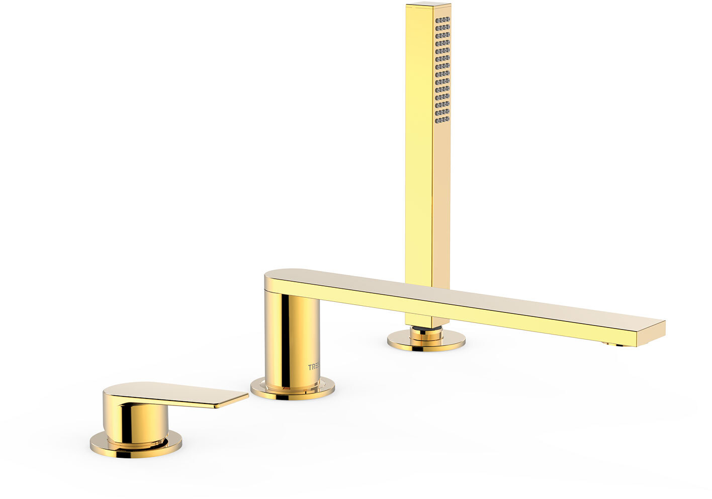 ПРОЕКТ-Смеситель для ванны с одной ручкой TRES edge -21116103OR TRES