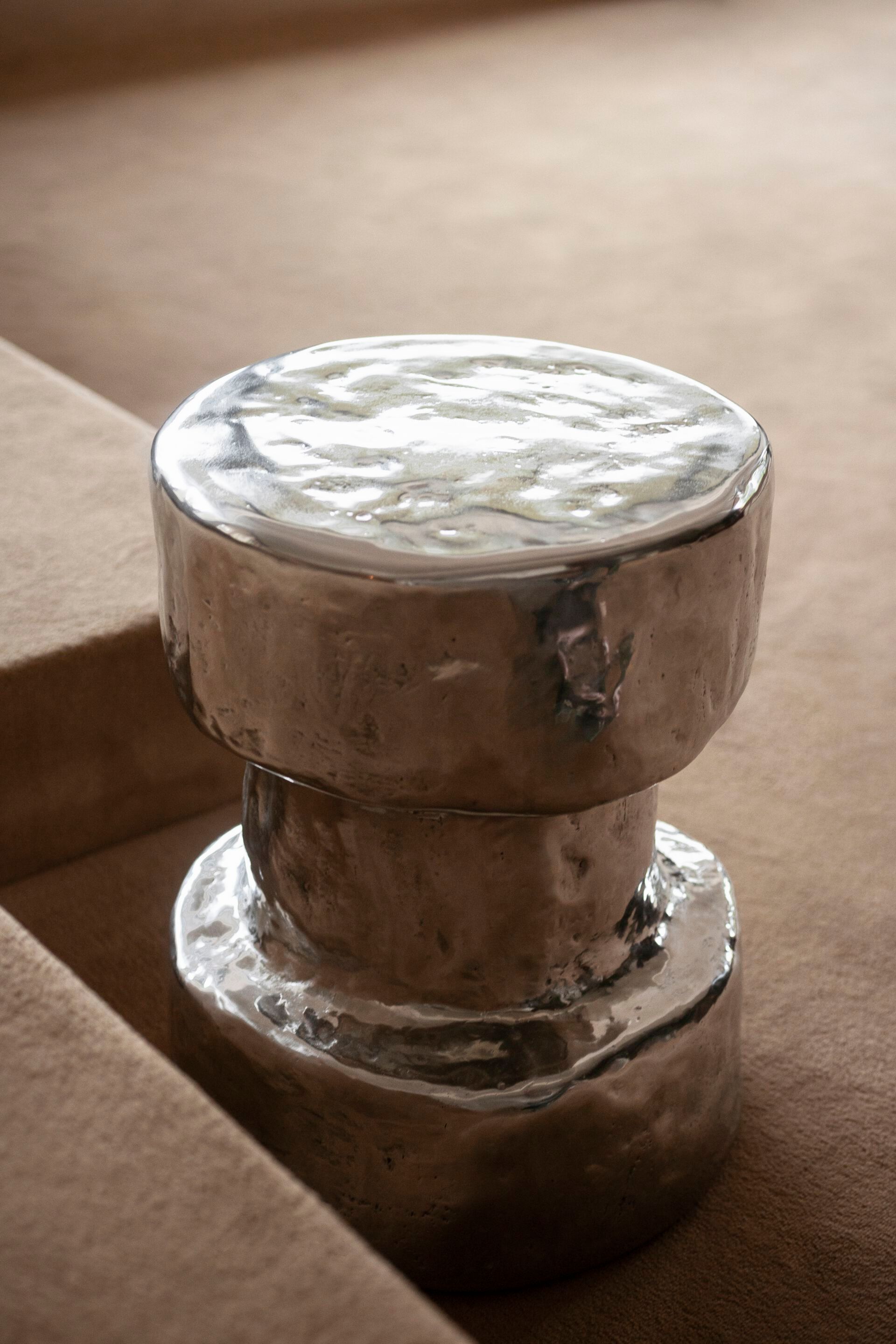 Круглый алюминиевый журнальный столик Tacchini TORSO ARCH-00080937 - Вид №2