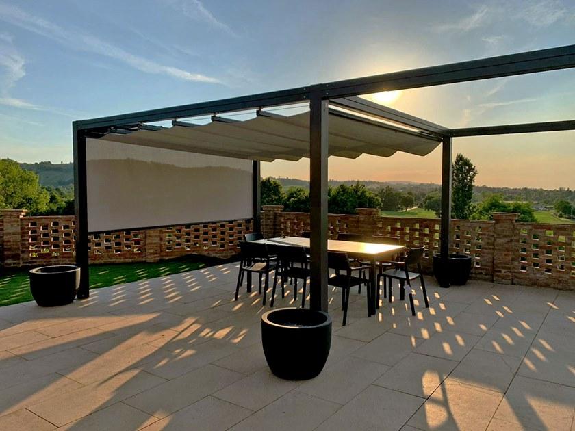 Giulio Barbieri Самонесущая пергола из алюминия и ПВХ со сдвижной крышкой sun-id-1444041 - Вид №12