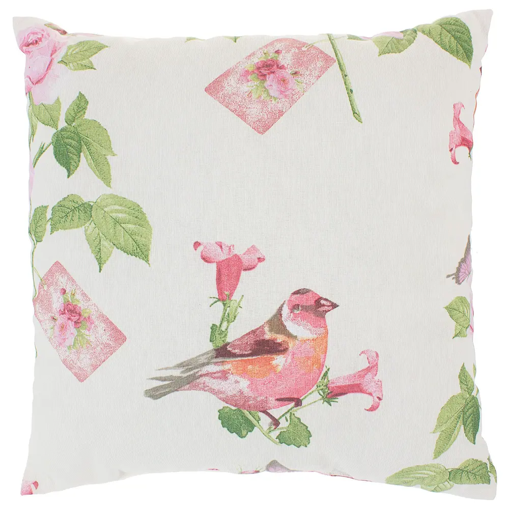 Подушка декоративная «Английский сад» 40х40 см цвет розовый Altali STLM-2102328