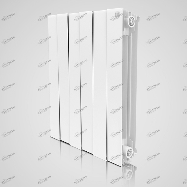 Радиатор биметаллический Royal Thermo PianoForte Bianco Traffico (белый)  - 4 секции sun-id-645977