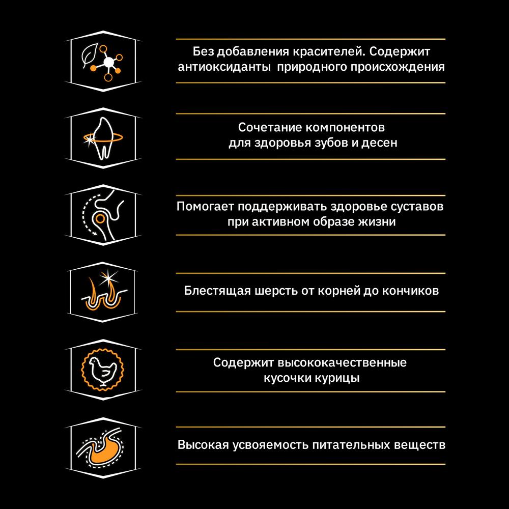 ПР0059710 Корм для собак для средних пород, курица сух. 7кг Pro Plan  - Вид №9