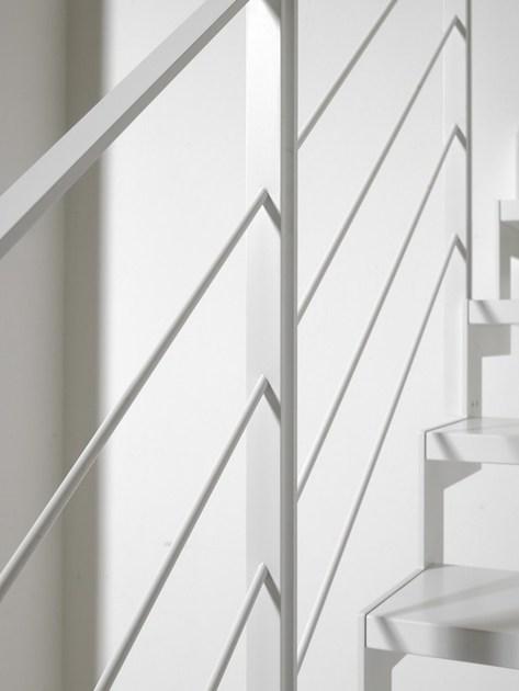 Fontanot П-образная открытая лестница из стали и дерева Lafont sun-id-1441708 - Вид №16