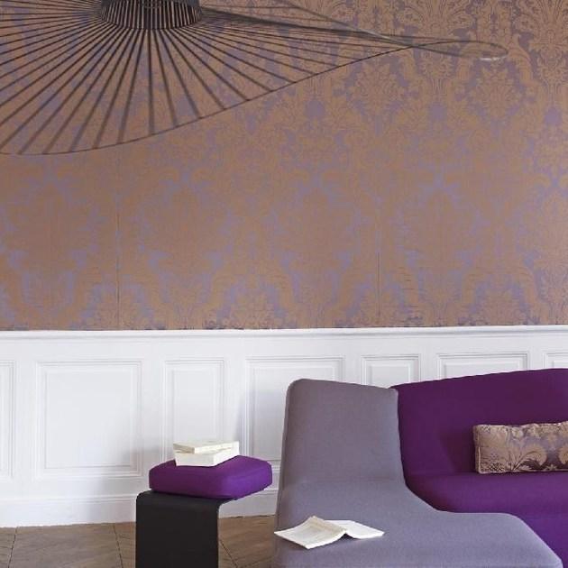 LELIEVRE Дамаск хлопчатобумажная ткань Grand-dauphin sun-id-1410644 - Вид №2