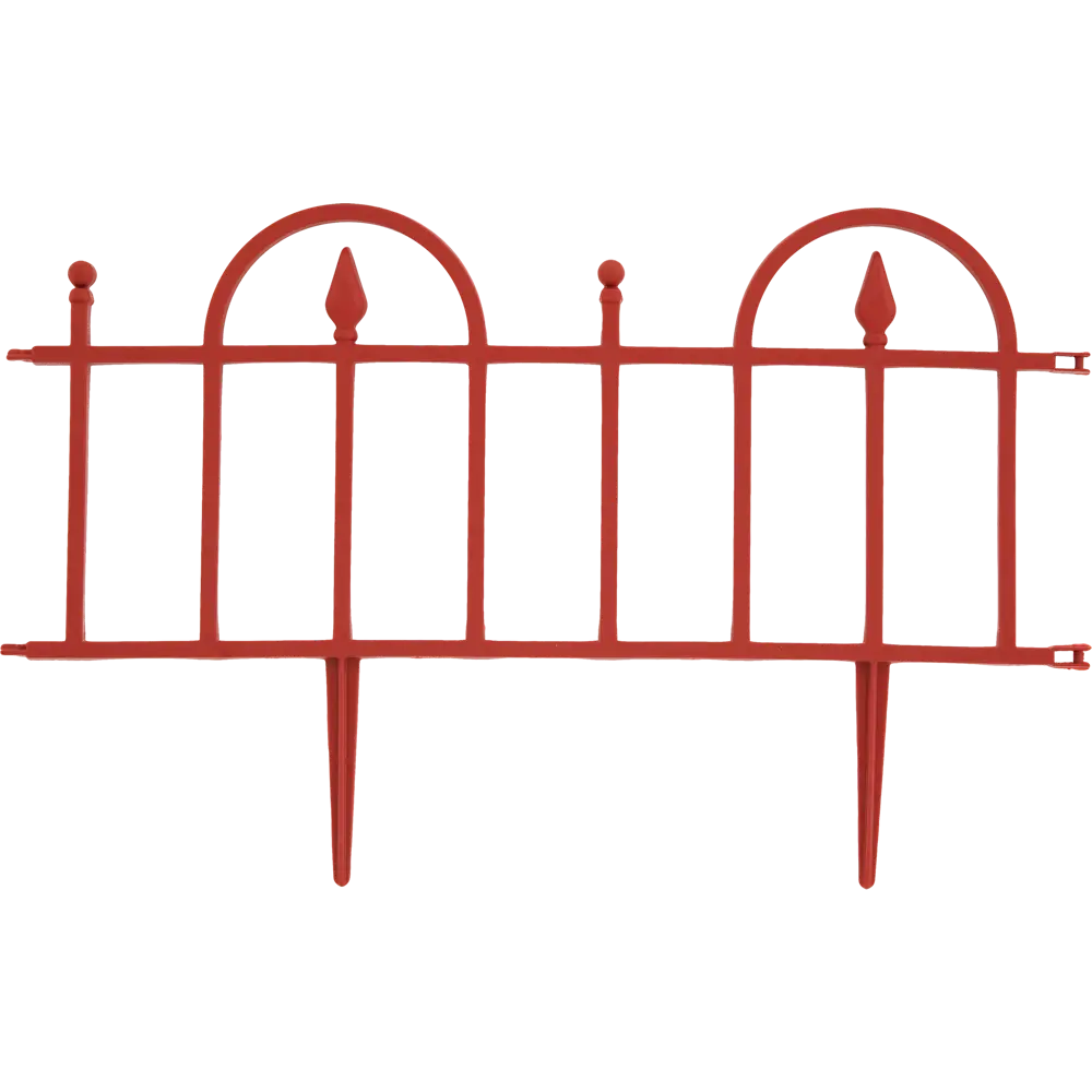 Заборчик 40x60 см полипропилен красный 5 шт Santreyd STLM-2209051