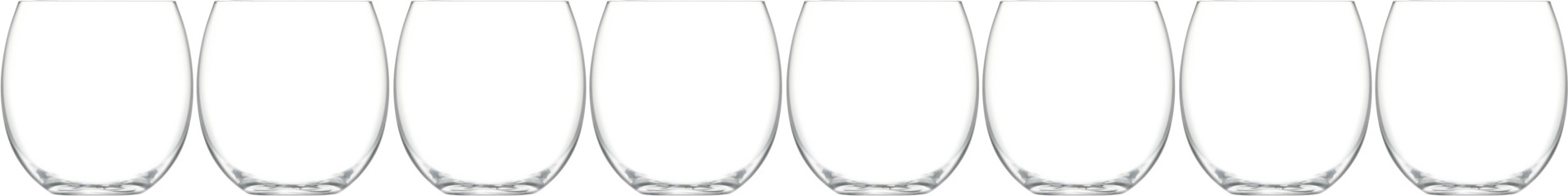 10656293 LSA International Набор стаканов LSA International, "Balloon", 450мл, прозрачный, 8шт. Стекло