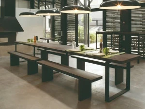 Manganèse Éditions Прямоугольный стол из меламина Manufacture
