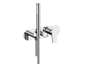 Однорычажный встраиваемый смеситель для ванны с ручным душем