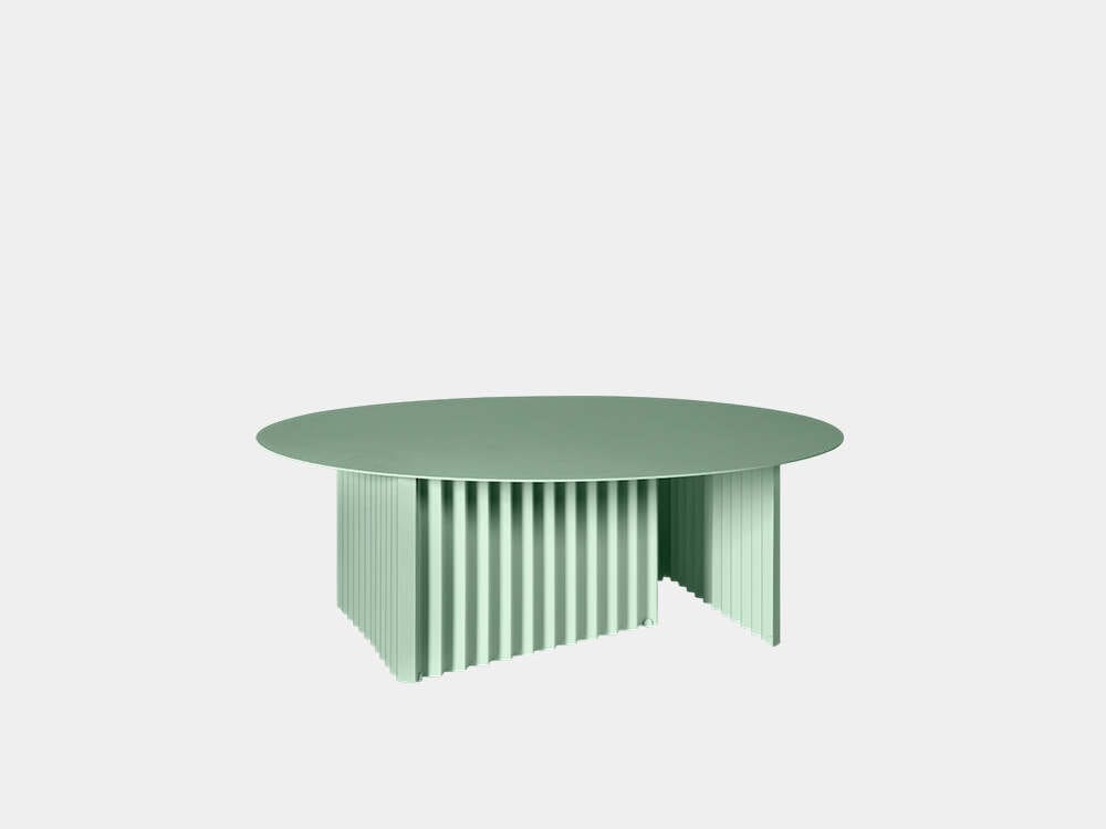 Стальной круглый низкий журнальный столик RS Barcelona Plec ARCH-00038257 - Вид №38