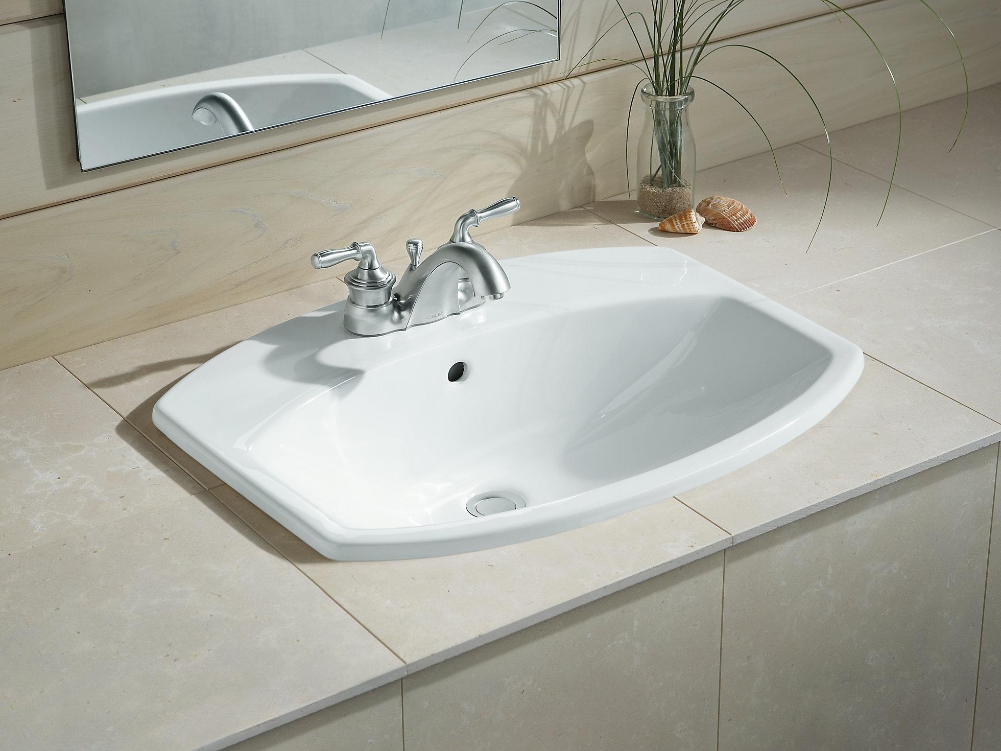 K-2351-4-NY Накладная раковина на столешницу  прямоугольная Kohler  - Вид №2