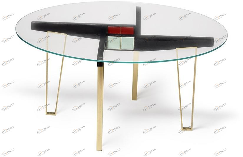 MARIONI Круглый обеденный стол Joe 02902