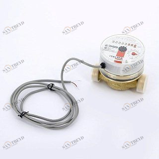 Cчетчик для горячей воды с импульсным выходом ИТЭЛМА WFW24 L=80 90˚C WFW24D080