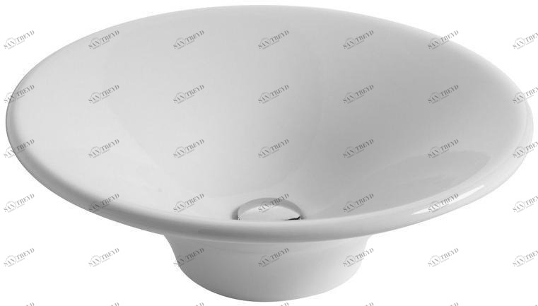 For4250001 Накладная раковина на столешницу  овальная Olympia Ceramica Formosa 2.0
