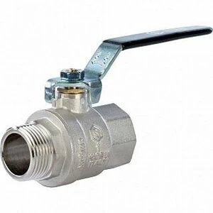 Кран шаровый STOUT ВН 1" полнопроходной, рычаг