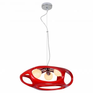 Подвесная люстра Lussole Lgo GRLSP-0214 LUSSOLE LSP-021 279580 Красный