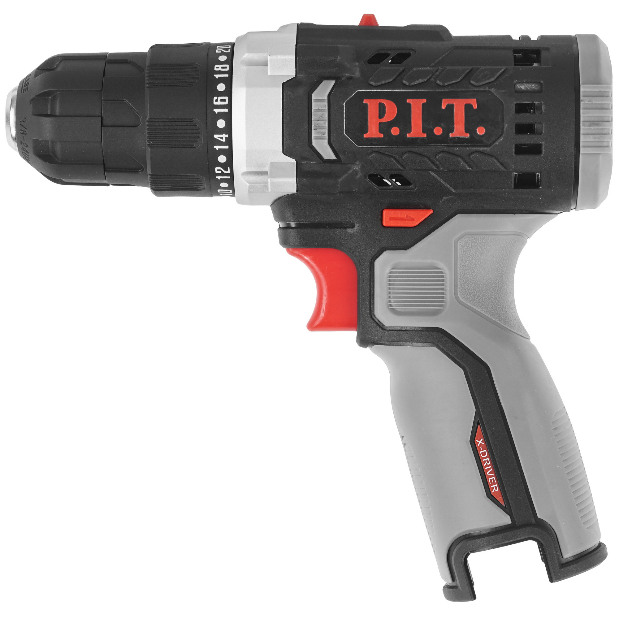 Дрель-шуруповерт PIT PBM12K-10A X-DRIVER SOLO OnePower 12V  , Без ЗУ, Без АКБ 9086495 STDN-0117270