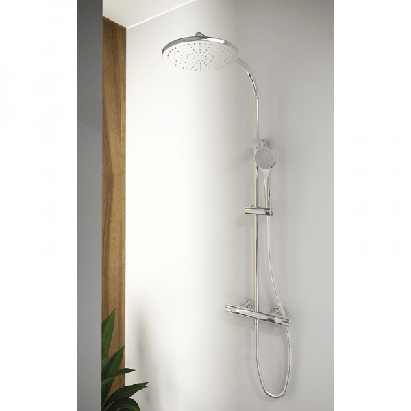 137900XL BASIC Душ термостатический с колонкой Хром GRB MIXERS TENDER - Вид №2