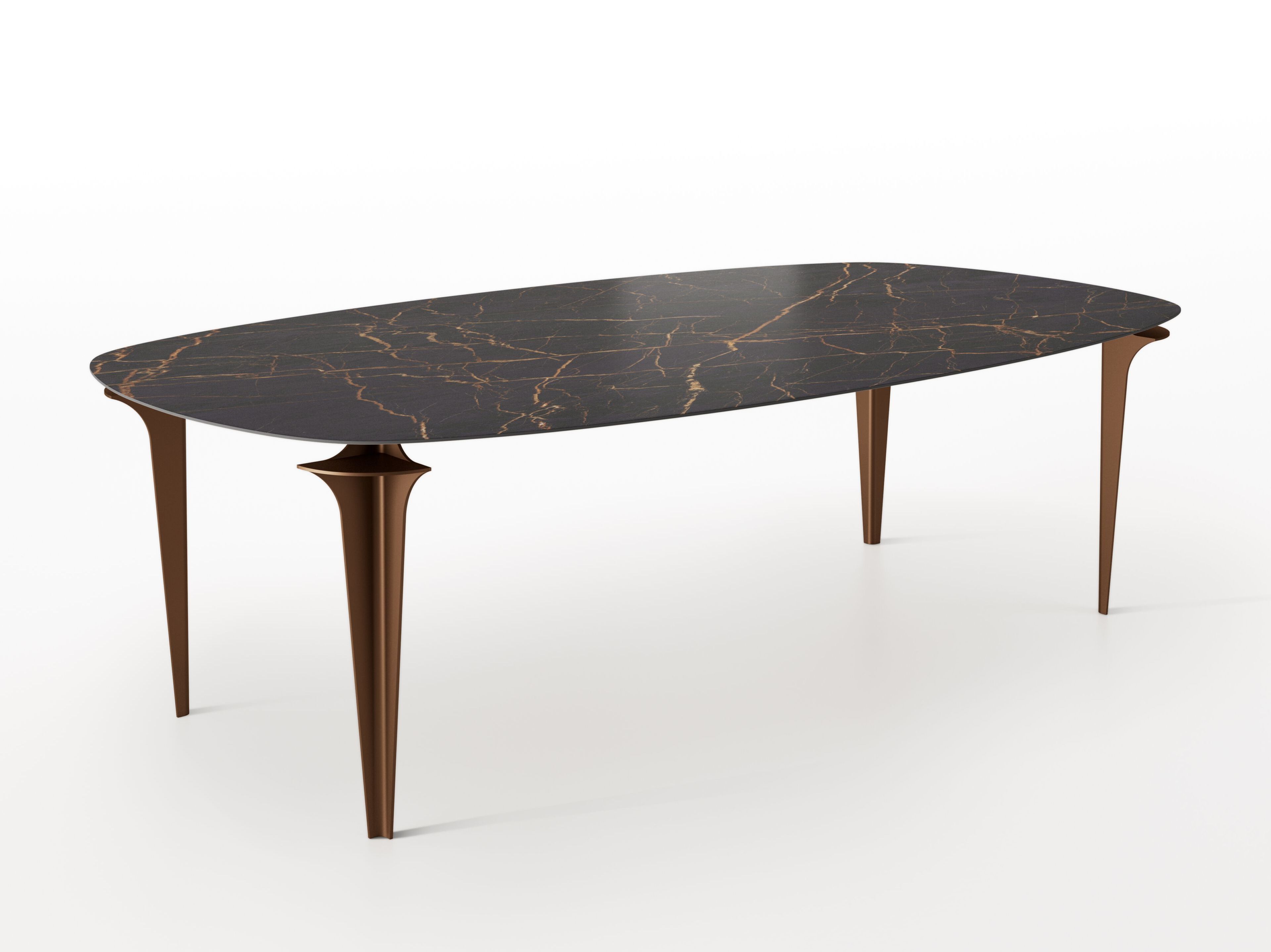 Овальный керамический обеденный стол Bizzotto Italia Нара ARCH-00120355 - Вид №4