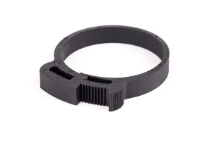 16640738 Хомут для шлангов Herbie Clip - T - Черный - PA66 - 44.6-48 мм, 15 шт HCL01200 HCL Fasteners