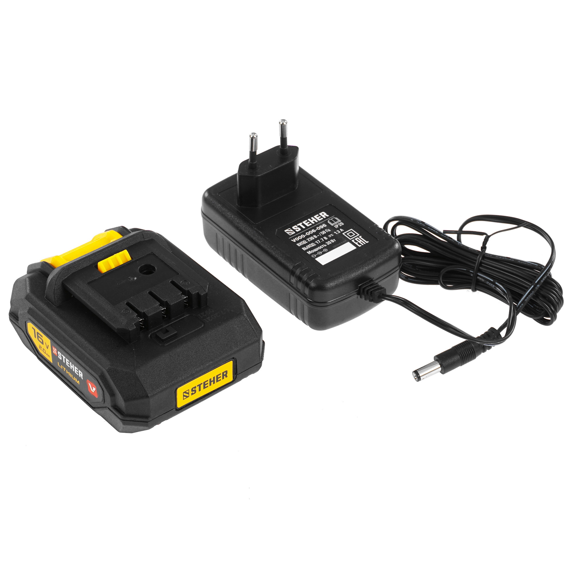 Дрель-шуруповерт STEHER CD-160-2 9963359 STDN-0056995 - Вид №7