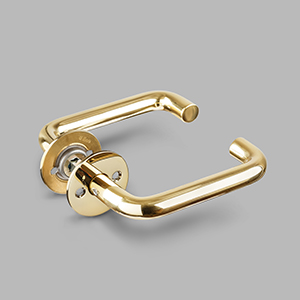 15121601017 Рычажная рукоятка U - латуньd line Knud Holscher  - Вид №2