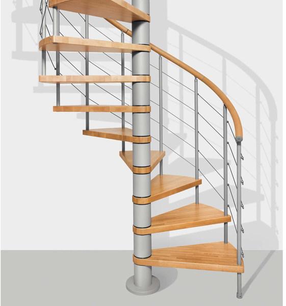 Fontanot Винтовая лестница из стали и дерева Genius sun-id-1409396 - Вид №2