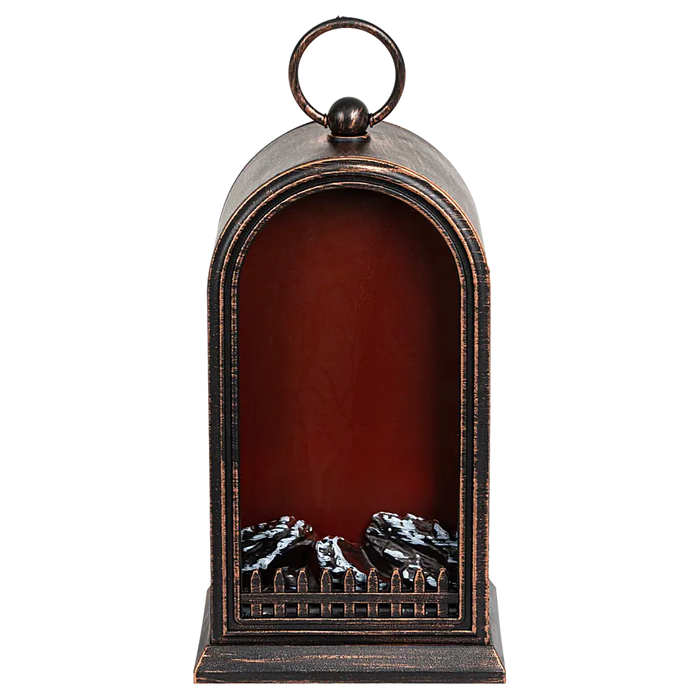 89367790 Светодиодный декоративный светильник-камин "Аркан" пластик 15x12x27см STLM-1548988 Santreyd  - Вид №1