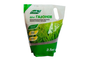 16824499 Органоминеральное удобрение для газонов 2.5 кг 431274 Буйские Удобрения