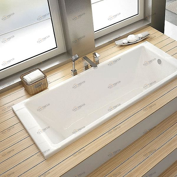 Ванна встраиваемая Cuarto 160x70 см HOESCH 3802