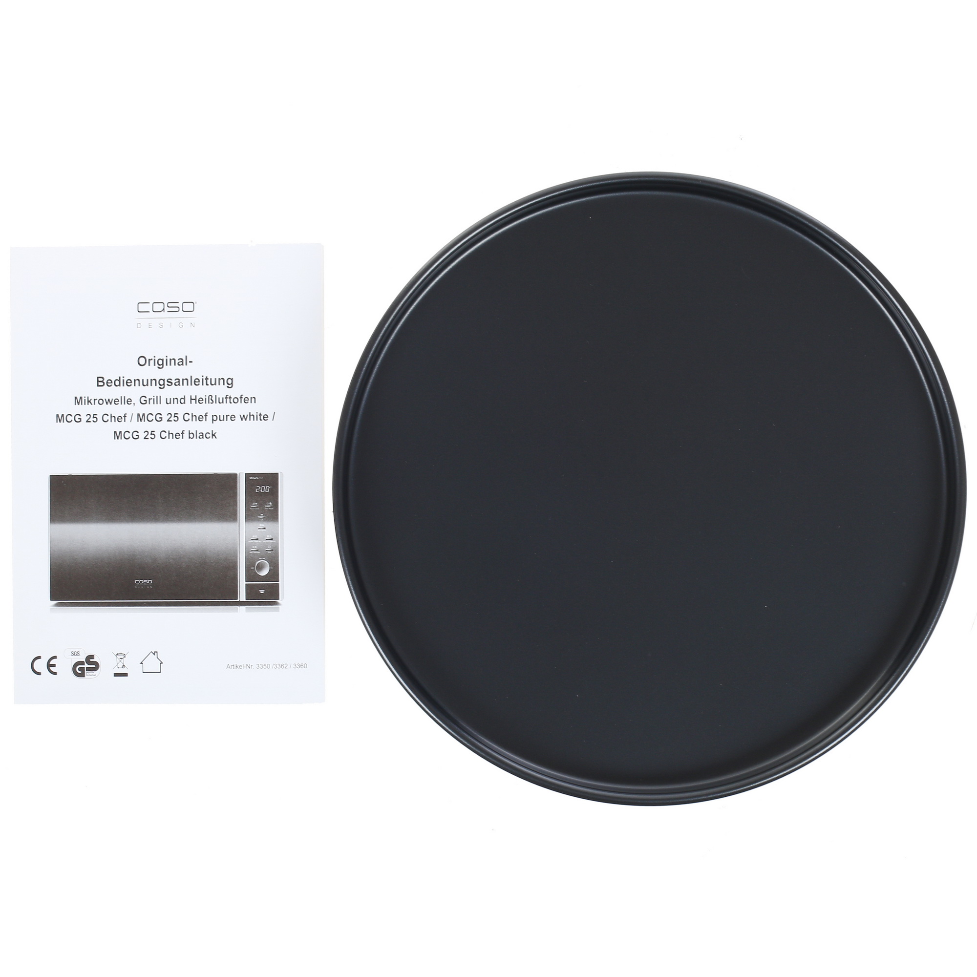 1117021 Микроволновая печь CASO MCG 25 Chef зеркальный, серебристый STDN-0013097 - Вид №6