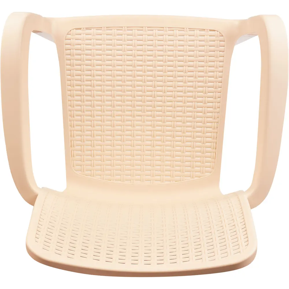 Стул Inreen Rattan 50.6х58х83.3 см пластик бежевый 84347955 STLM-2187209 INGREEN - Вид №1