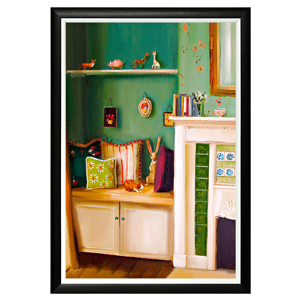 896519326_1818 Арт-постер "Зайчик спрятался" Object Desire 