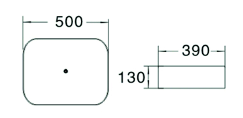 Раковина чаша SL-7020 SANTILINE  - Вид №1