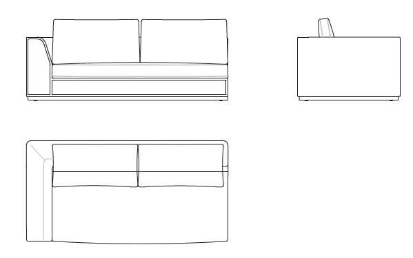 Модульный диван Sicis ARCH-00073032 - Вид №6