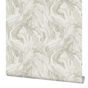 ELYSIUM Лава - флизелиновые обои с абстрактным узором в бежевых тонах 89389848