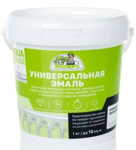 Эмаль акриловая полуматовая Эксперт 2,5кг