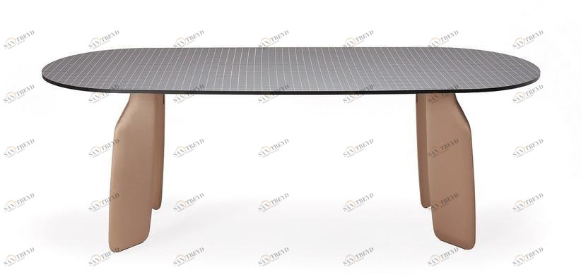 DANTE - Goods And Bads Овальный обеденный стол из ламината Bavaresk sun-id-1486721