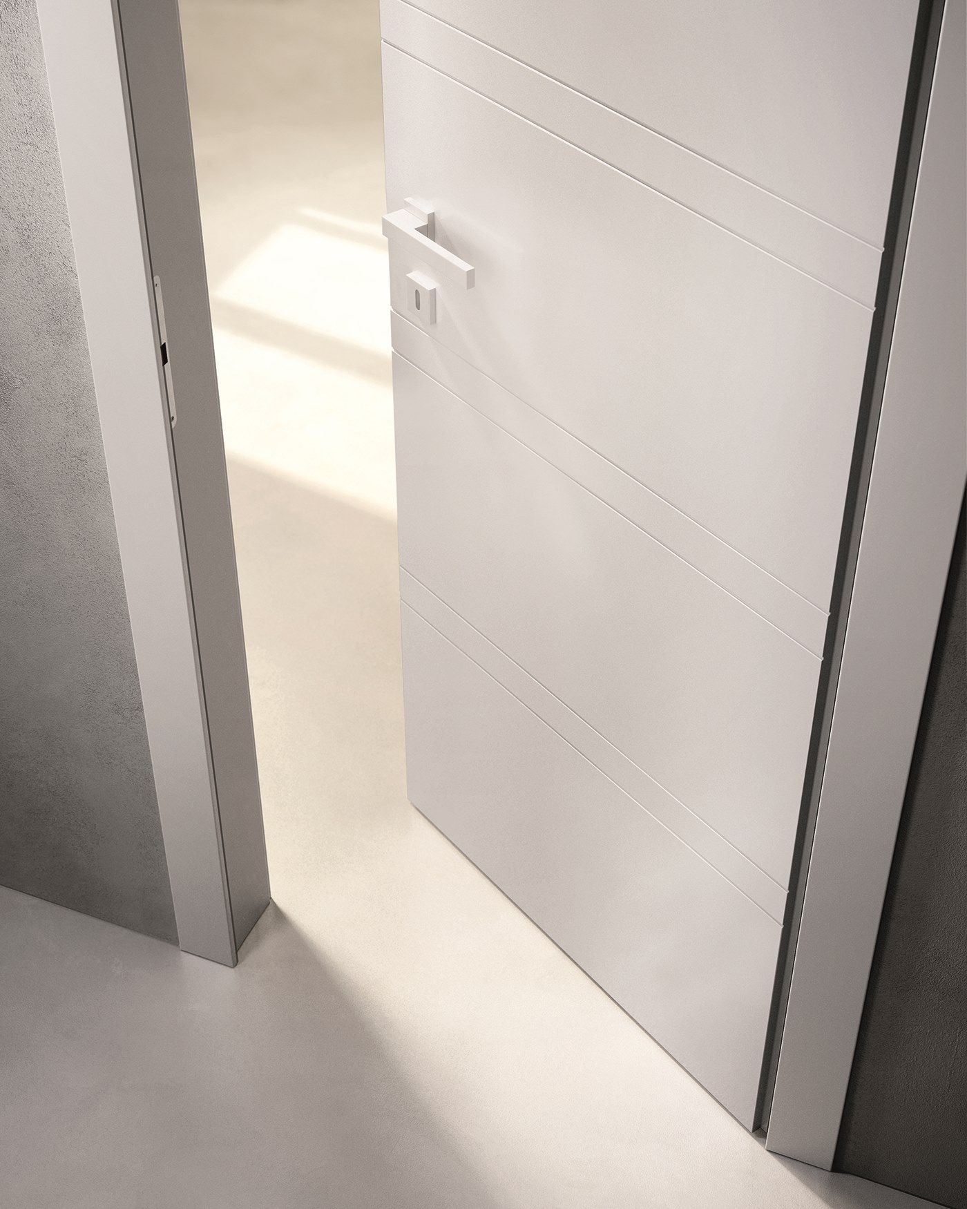 Классический стиль пантограф лаковая распашная дверь GAROFOLI Miraquadra ARCH-00093586 - Вид №9