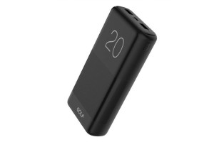 16372169 Внешний аккумулятор G81 Powerbank, 20000 mah, Black 30013918 GOLF