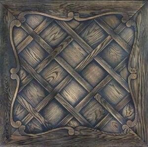 Модульный паркет Da Vinci Состаренный модульный паркет Таинственный Лес Дуб Натур брашированная, гладкая, рельефная (Брашированная, Гладкая, Рельефная) х мм.