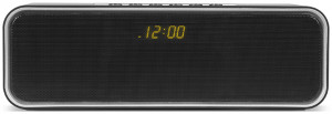 SV-015886 ps-175, черный, акустическая система 2.0, мощность 2x5 вт (rms), bluetooth, fm, usb, microsd, led-дисплей, часы, будильник, встроенный аккумулятор) Sven